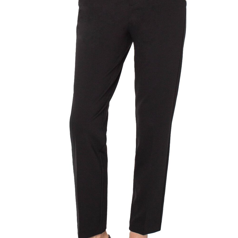 LIVERPOOL PETITE HI-RISE KELSEY TROUSER Size 12P12P / BLACK
